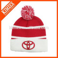 Atacado inverno hip hop costume acrílico tricô livre pom chapéu beanie